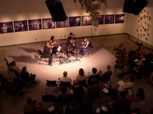 Da Kappo String Quartet premieres Beck's "String Quartet No. 5" at 21C, Louisville, Kentucky
